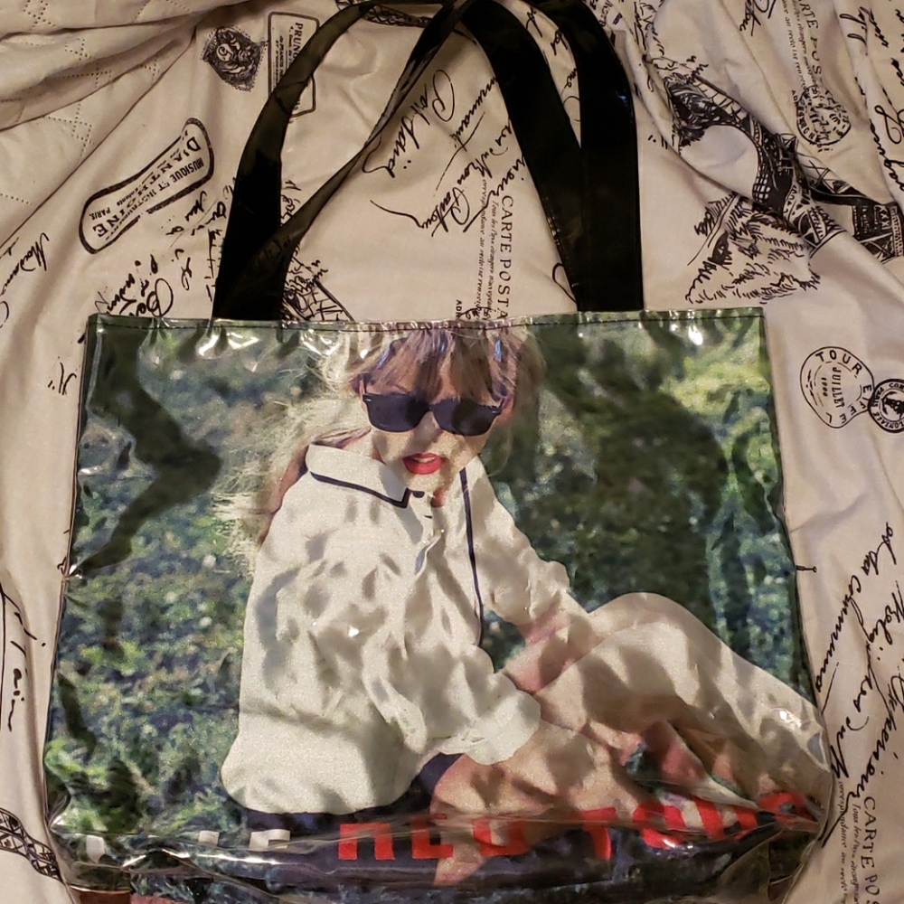 Large Taylor Swift Tote Bag